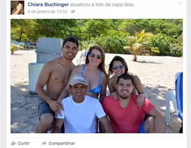 Henrique (filho), Irma (mãe), Chiara (filha), Luís (pai) e Ambrósio Neto (filho)