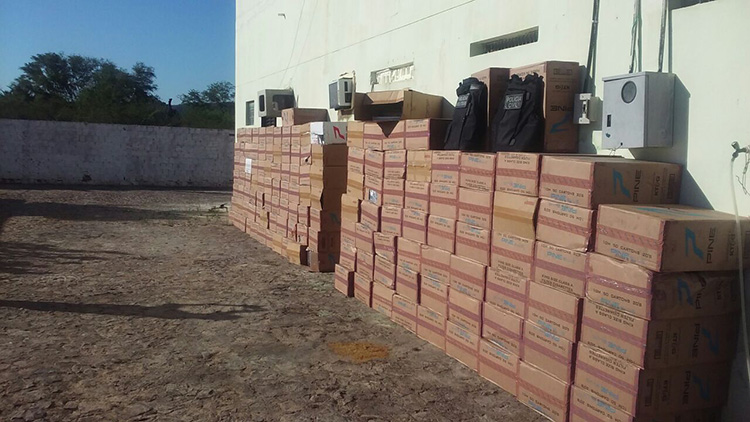 Carga apreendida em Fronteiras – Foto: Reprodução/CidadeVerde
