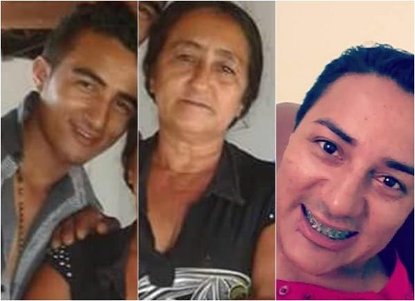 Mãe e filhos foram mortos com tiros na cabeça Foto: reprodução internet